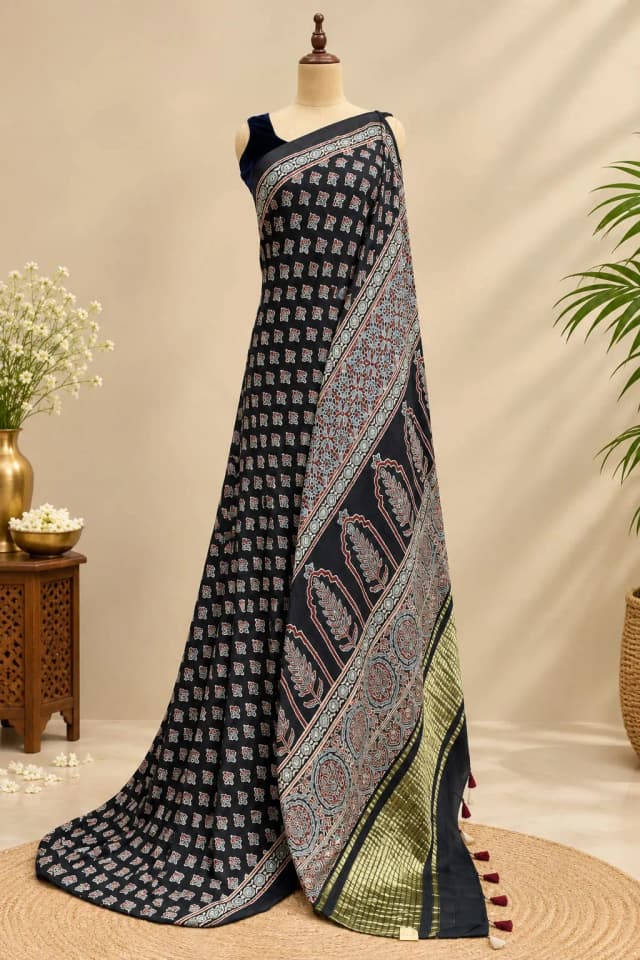 Pure Modal Saree AA315516