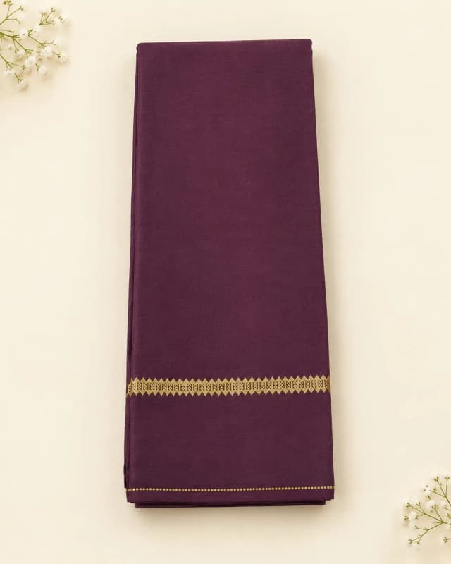 Pure Mysore silk Saree Brown AA320448