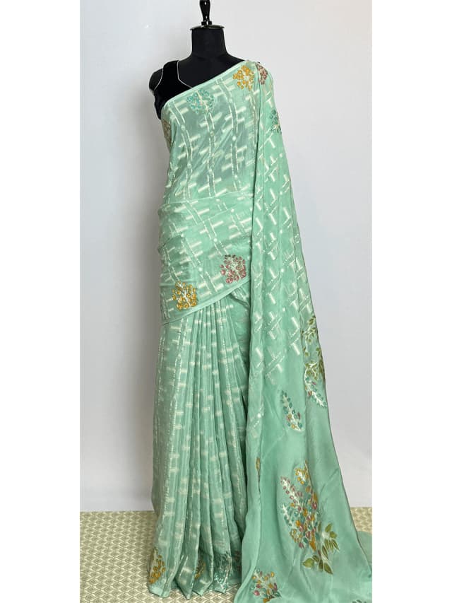 Chiffon Banarasi Sarees - QS215973