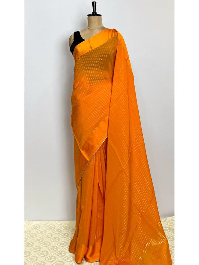 Designer Fancy Saree with Blouse - QS217206