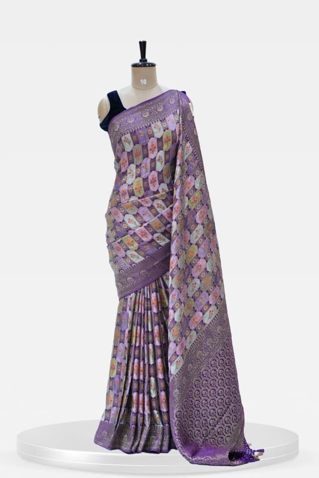 Munga Royal Purple  with Intricate Weaving QS239075