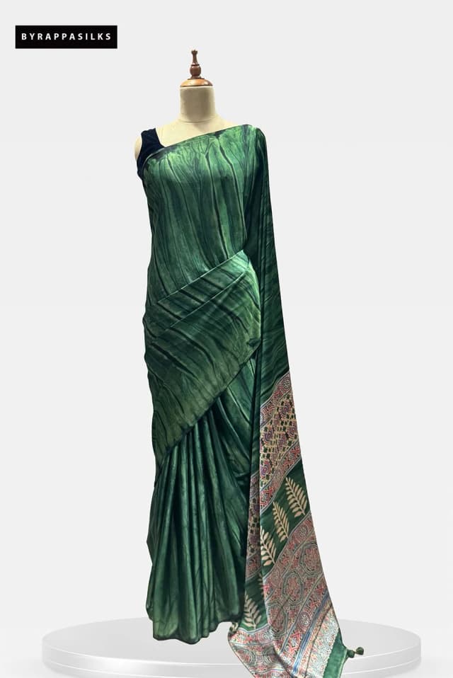 Ajrakh Printed Fancy Saree QS215500