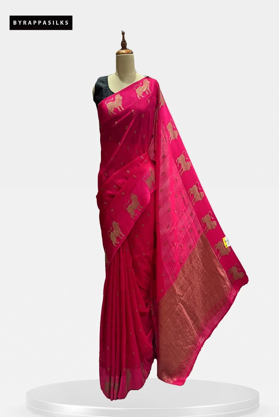 Rani Pink Traditional Saree QS287704